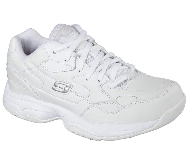 Skechers Relaxed Fit: Felton - Albie Sr - Womens Work Boots White [AU-LL2635]